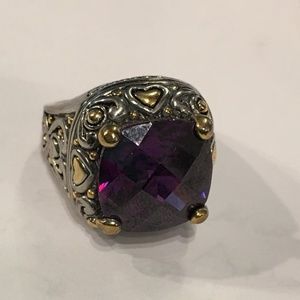 Purple Stone Ring